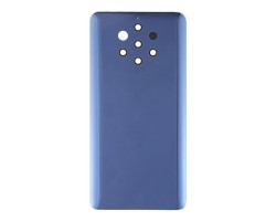 Hátlap Xiaomi Nokia 9 PureView ragasztóval akkufedél (kamera plexi nincs benne) kék